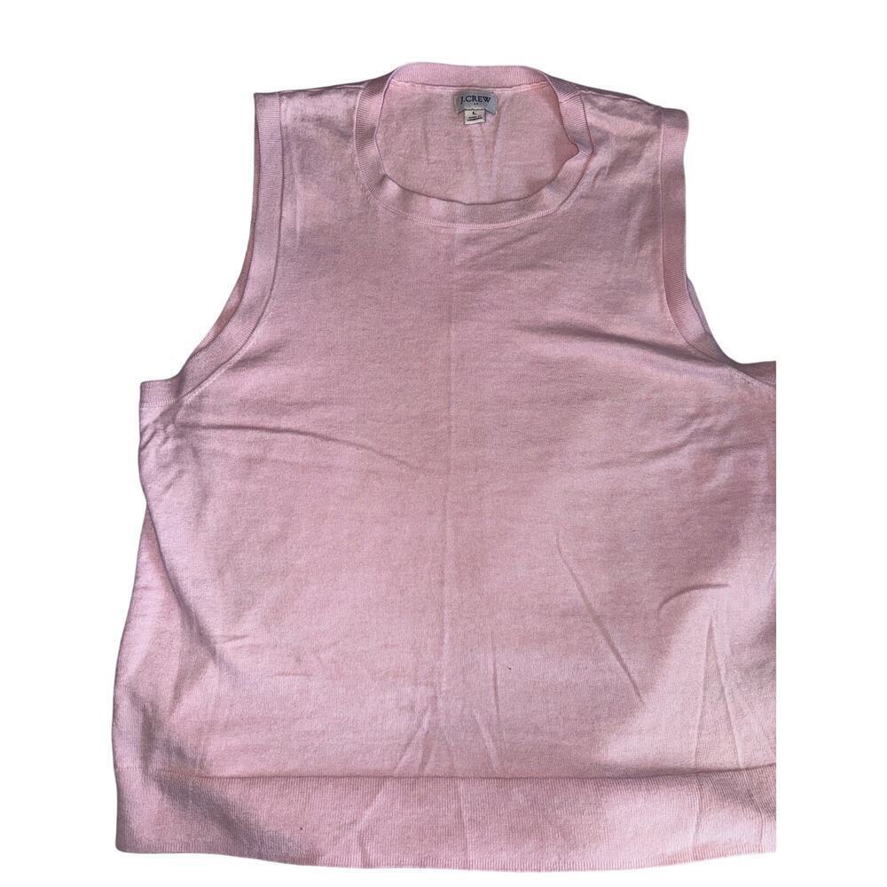 JCREW sleeveless sweater top size XL